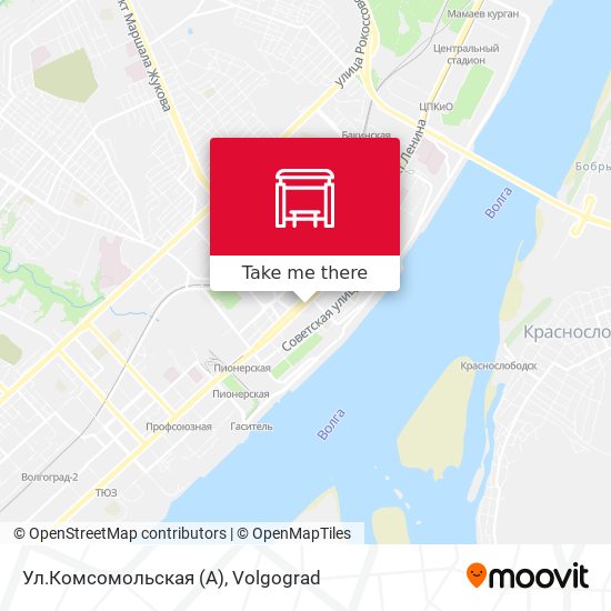 Ул.Комсомольская (А) map