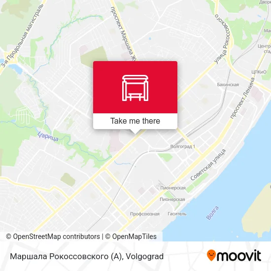 Маршала Рокоссовского (А) map
