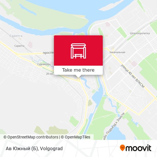 Ав Южный (Б) map