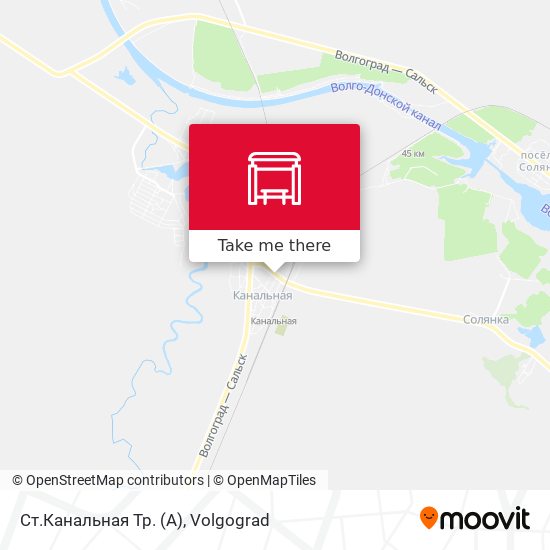 Ст.Канальная Тр. (А) map