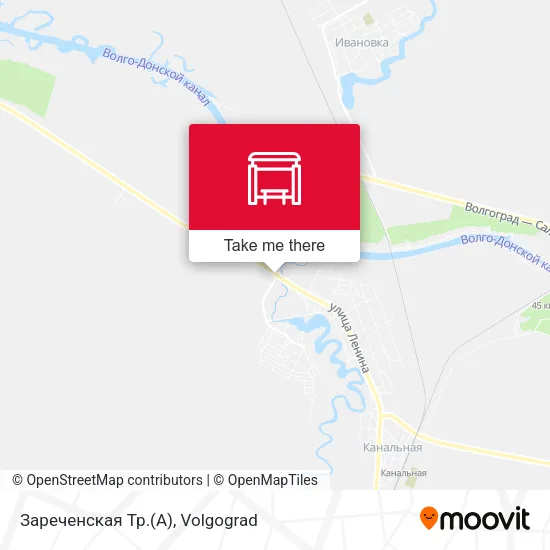Зареченская Тр.(А) map