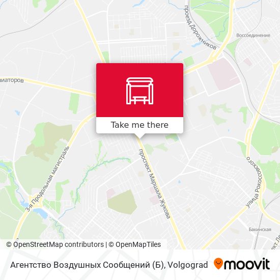 Агентство Воздушных Сообщений (Б) map