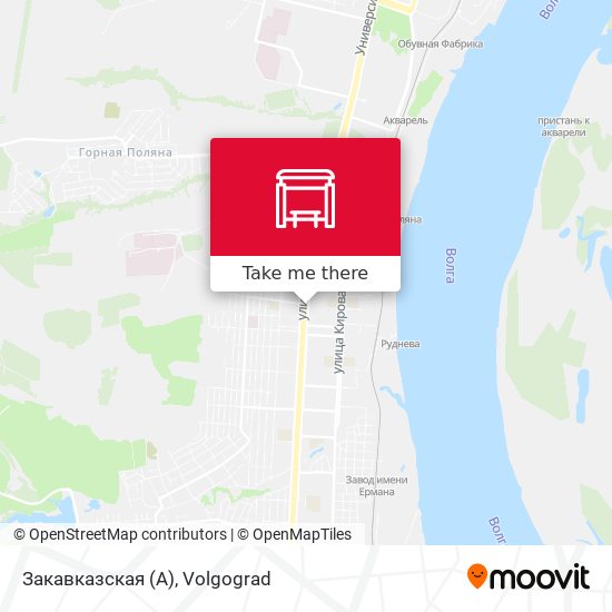Закавказская (А) map