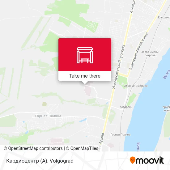 Кардиоцентр (А) map