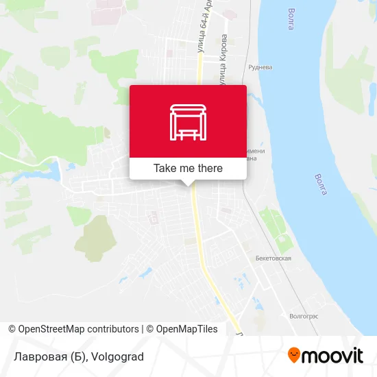 Лавровая (Б) map