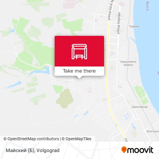 Майский (Б) map