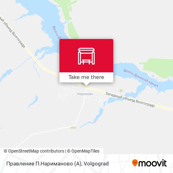 Правление П.Нариманово (А) map