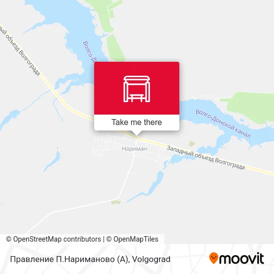 Правление П.Нариманово (А) map