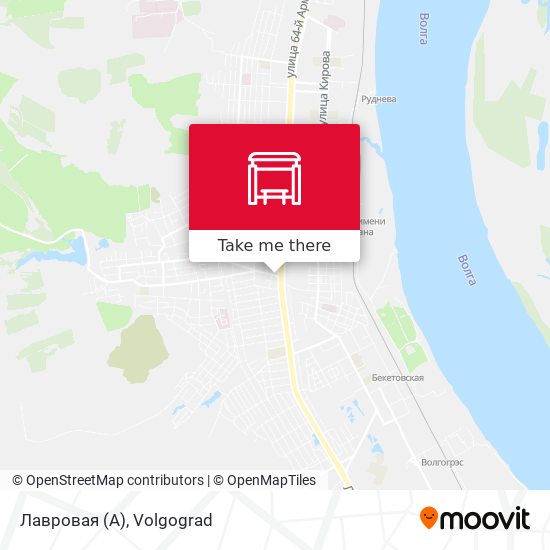 Лавровая (А) map