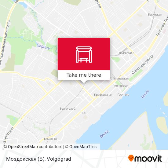 Моздокская (Б) map