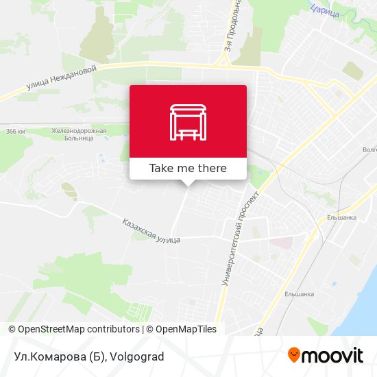 Ул.Комарова (Б) map