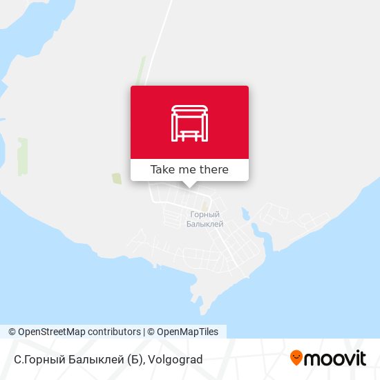 С.Горный Балыклей map