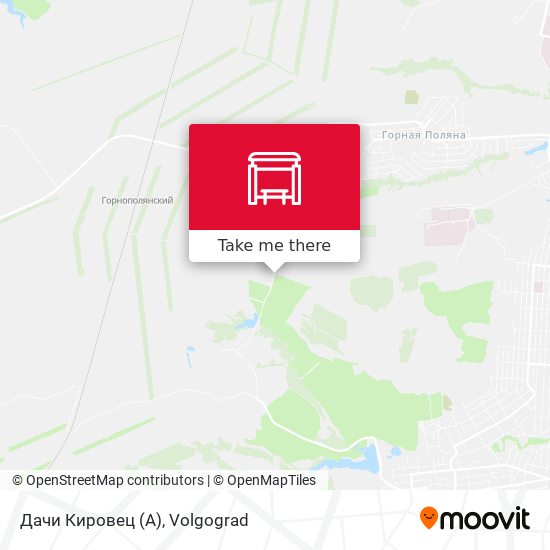 Дачи Кировец (А) map