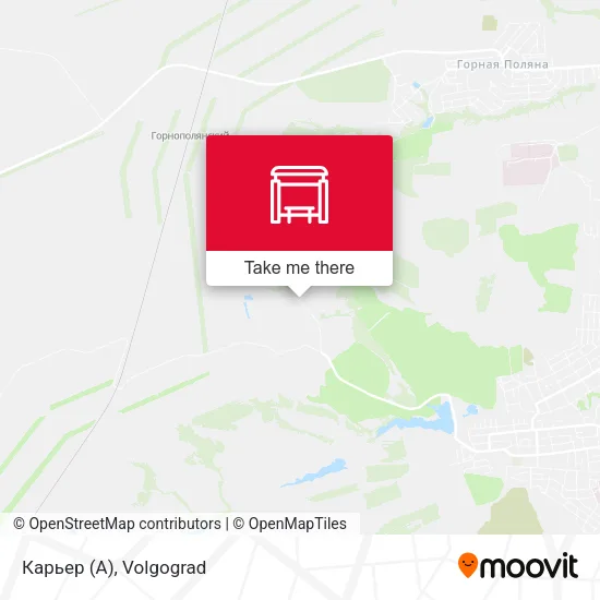 Карьер (А) map