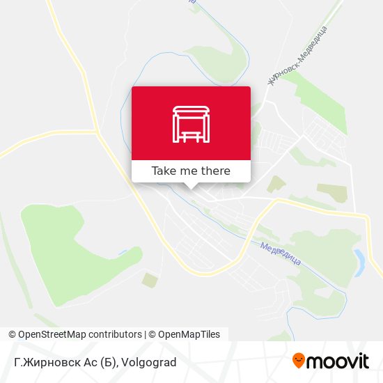 Г.Жирновск Ас (Б) map