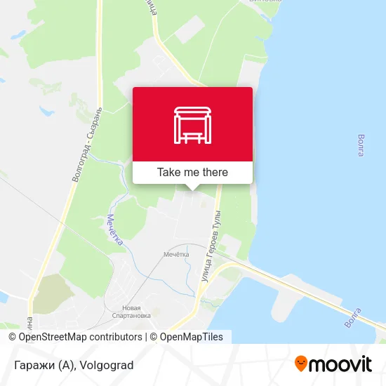 Гаражи (А) map