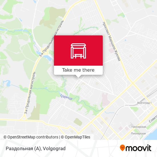 Раздольная (А) map