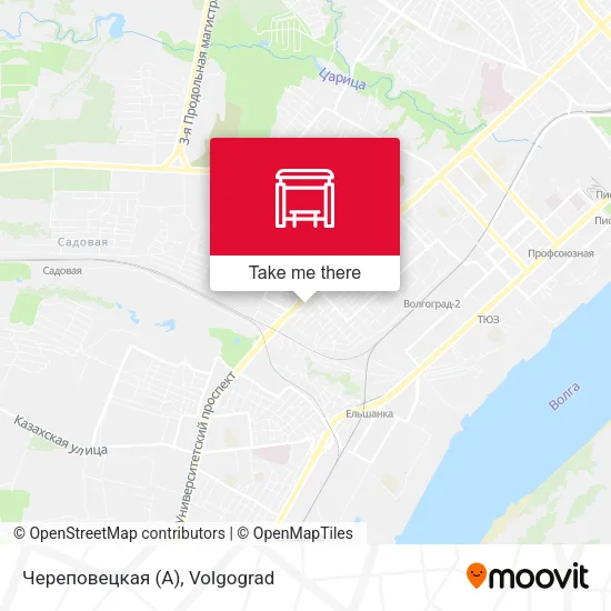 Череповецкая (А) map