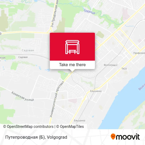 Путепроводная (Б) map