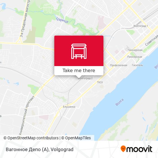 Вагонное Депо (А) map