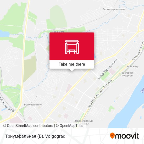 Триумфальная (Б) map