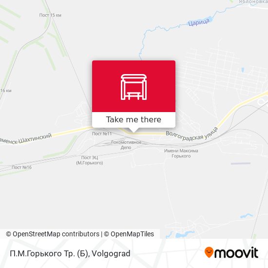 П.М.Горького Тр. (Б) map