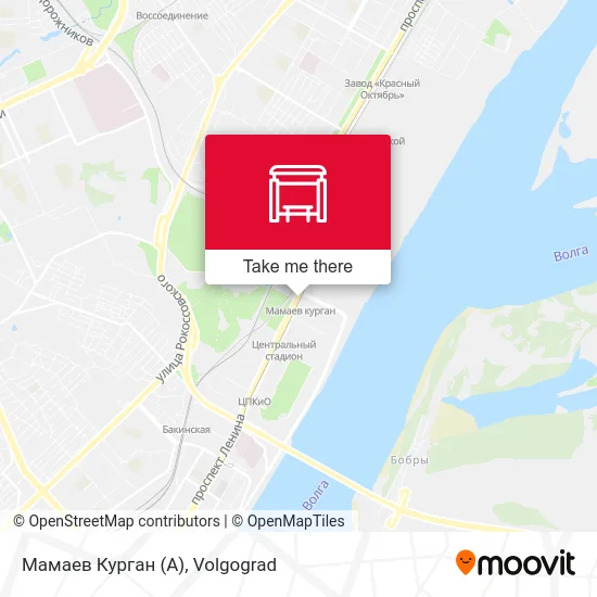 Мамаев Курган (А) map