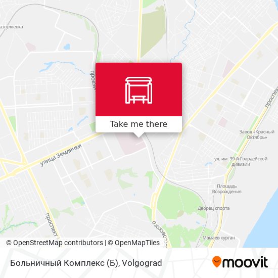 Больничный Комплекс map
