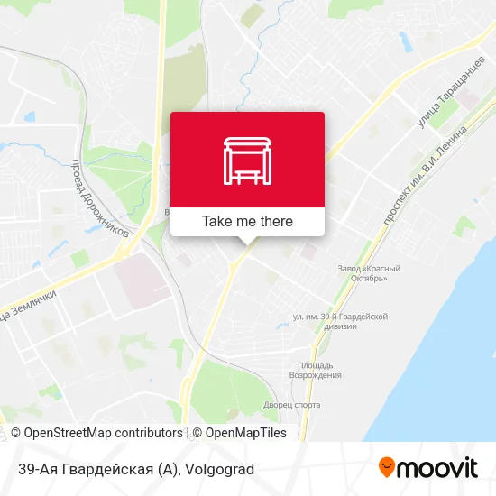 39-Ая Гвардейская map