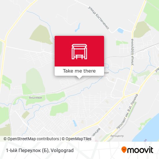 1-Ый Переулок (Б) map