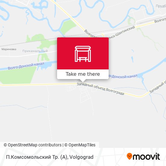 П.Комсомольский Тр. (А) map