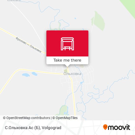 С.Ольховка Ас (Б) map