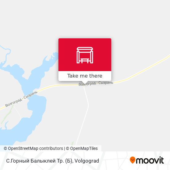 С.Горный Балыклей Тр. map