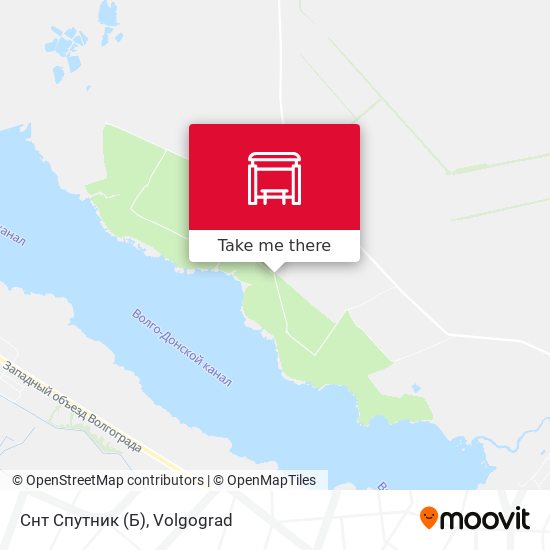 Снт Спутник (Б) map