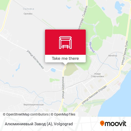 Алюминиевый Завод map