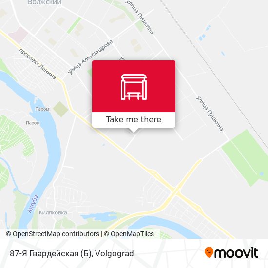 87-Я Гвардейская (Б) map