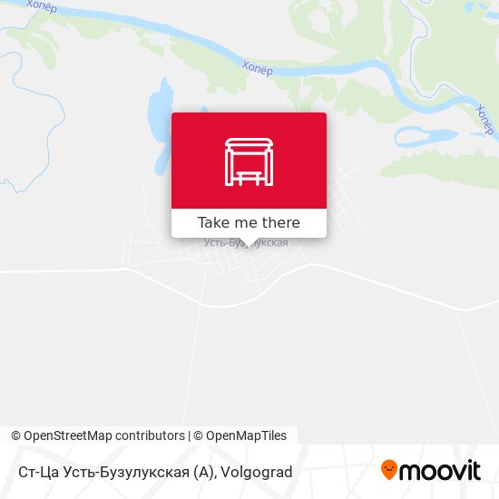 Ст-Ца Усть-Бузулукская (А) map