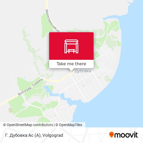 Г. Дубовка Ас map