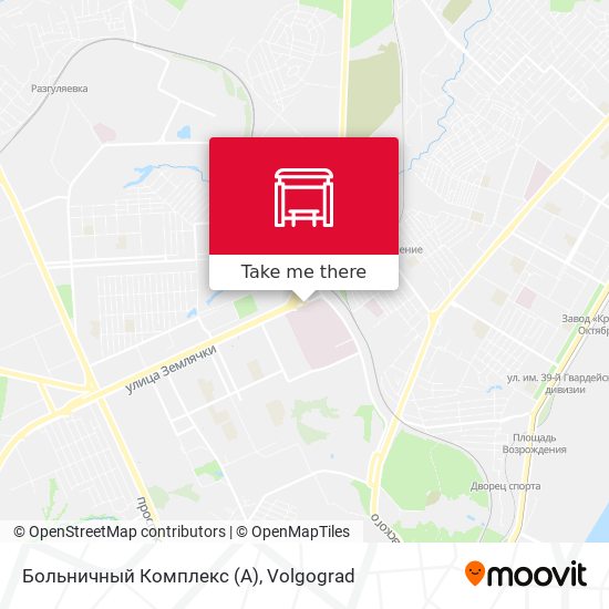Больничный Комплекс (А) map