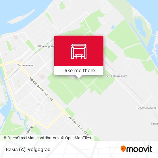 Взмз (А) map
