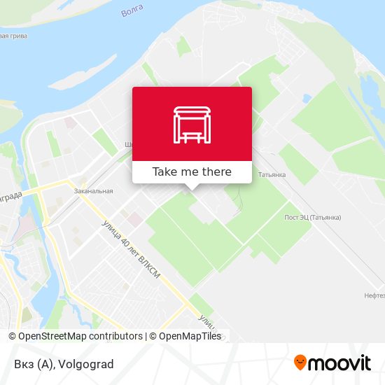 Вкз (А) map