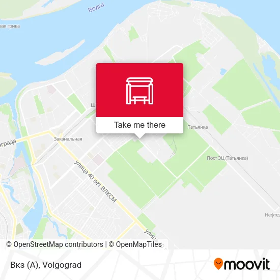 Вкз (А) map