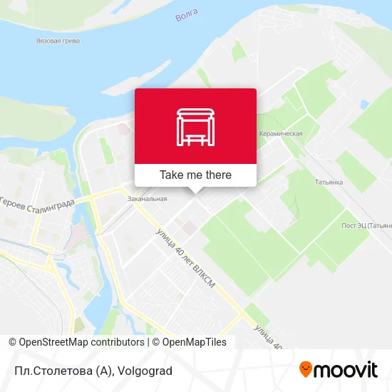 Пл.Столетова (А) map