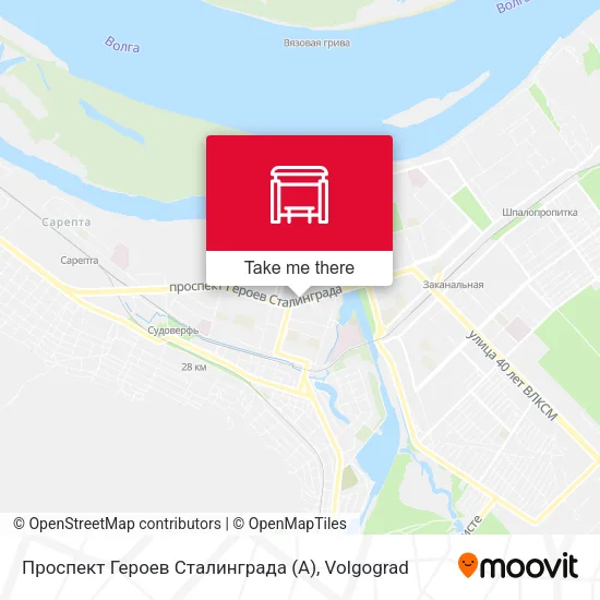 Проспект Героев Сталинграда (А) map
