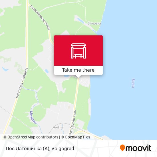 Пос.Латошинка (А) map