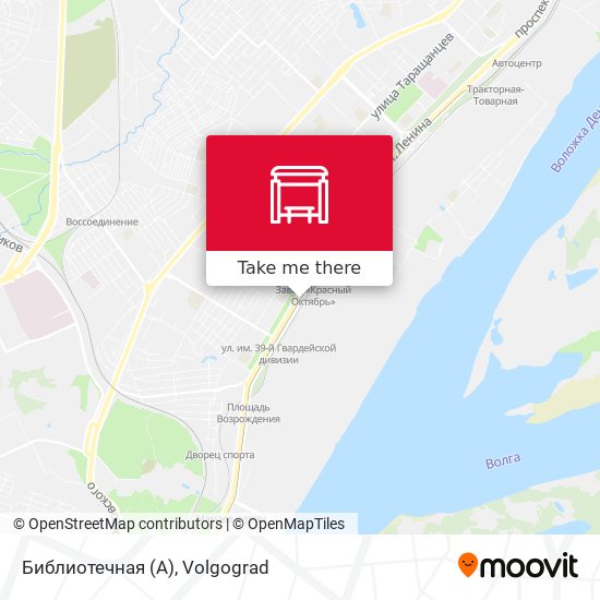 Библиотечная (А) map