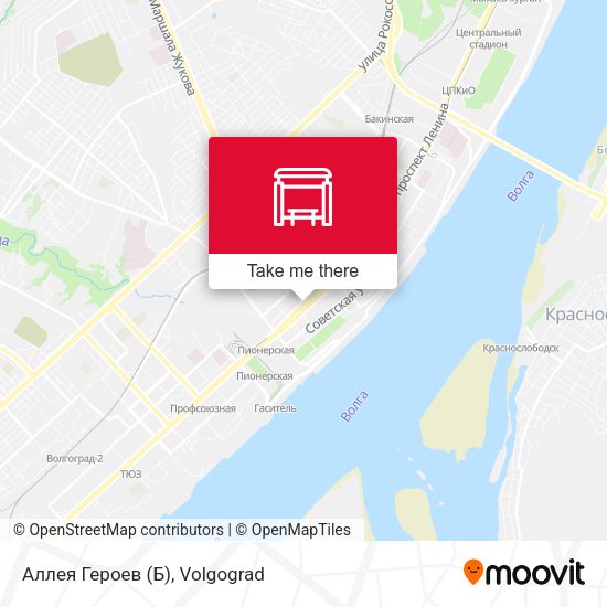 Аллея Героев (Б) map