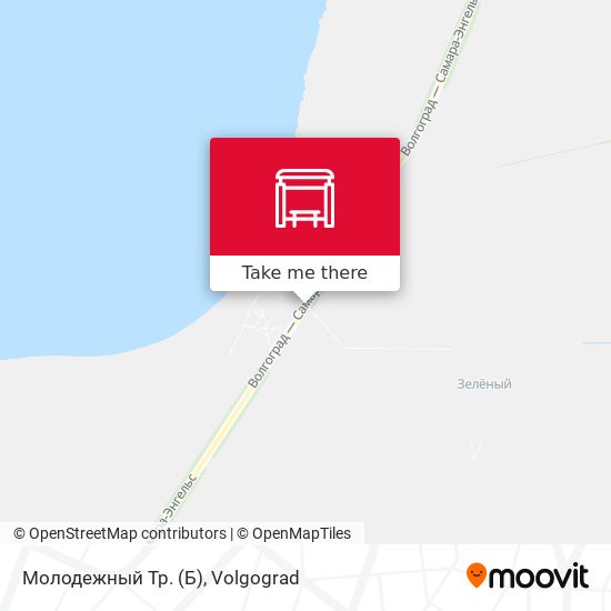 Молодежный Тр. (Б) map