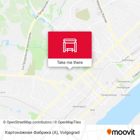 Картонажная Фабрика (А) map