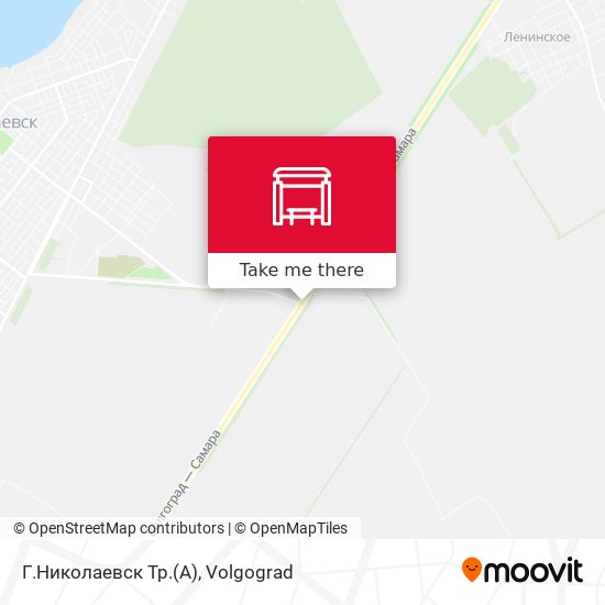Г.Николаевск Тр.(А) map